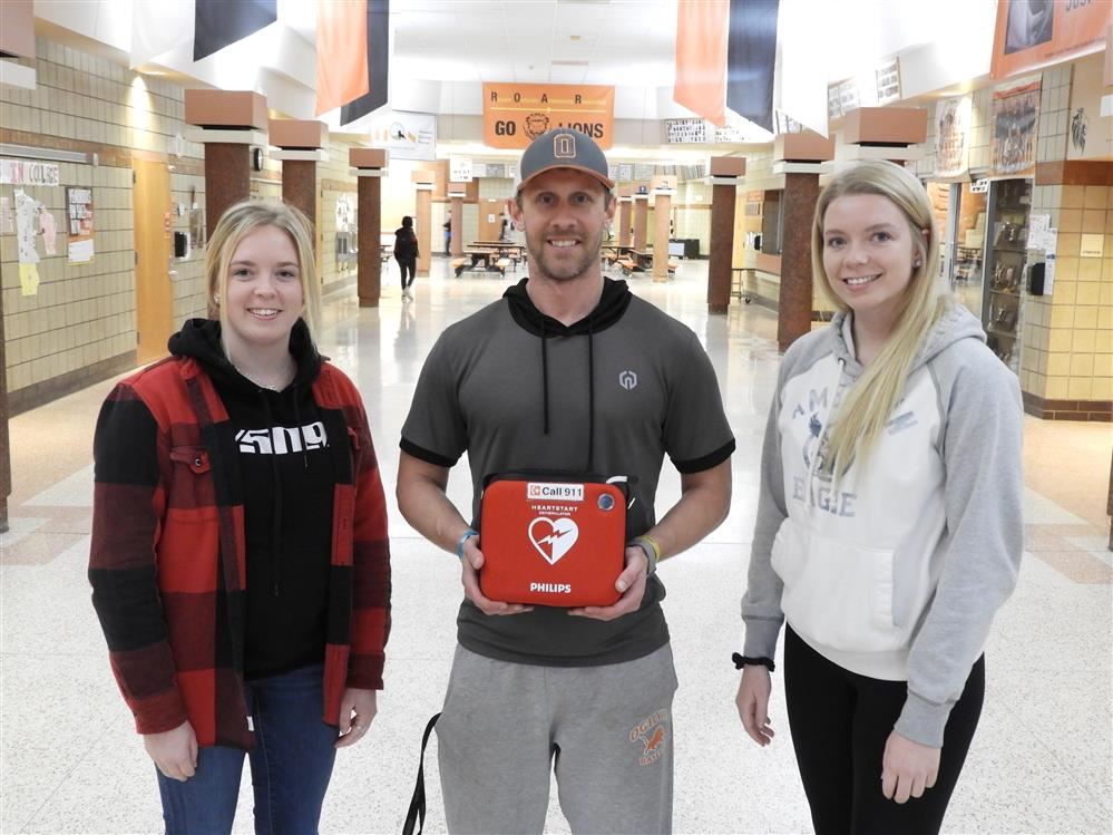  Heart Defibrillator Donated